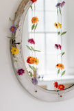 Silk Paper Flower Valance