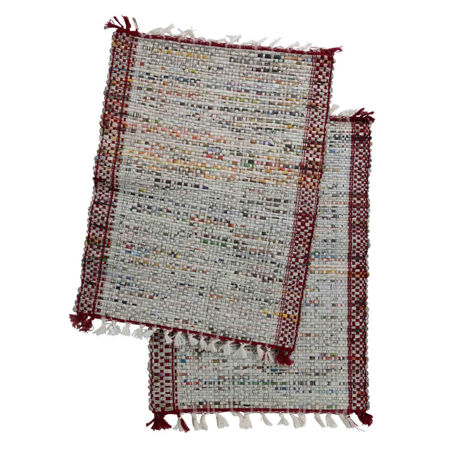 Eco-News Woven Placemats - Set of 2
