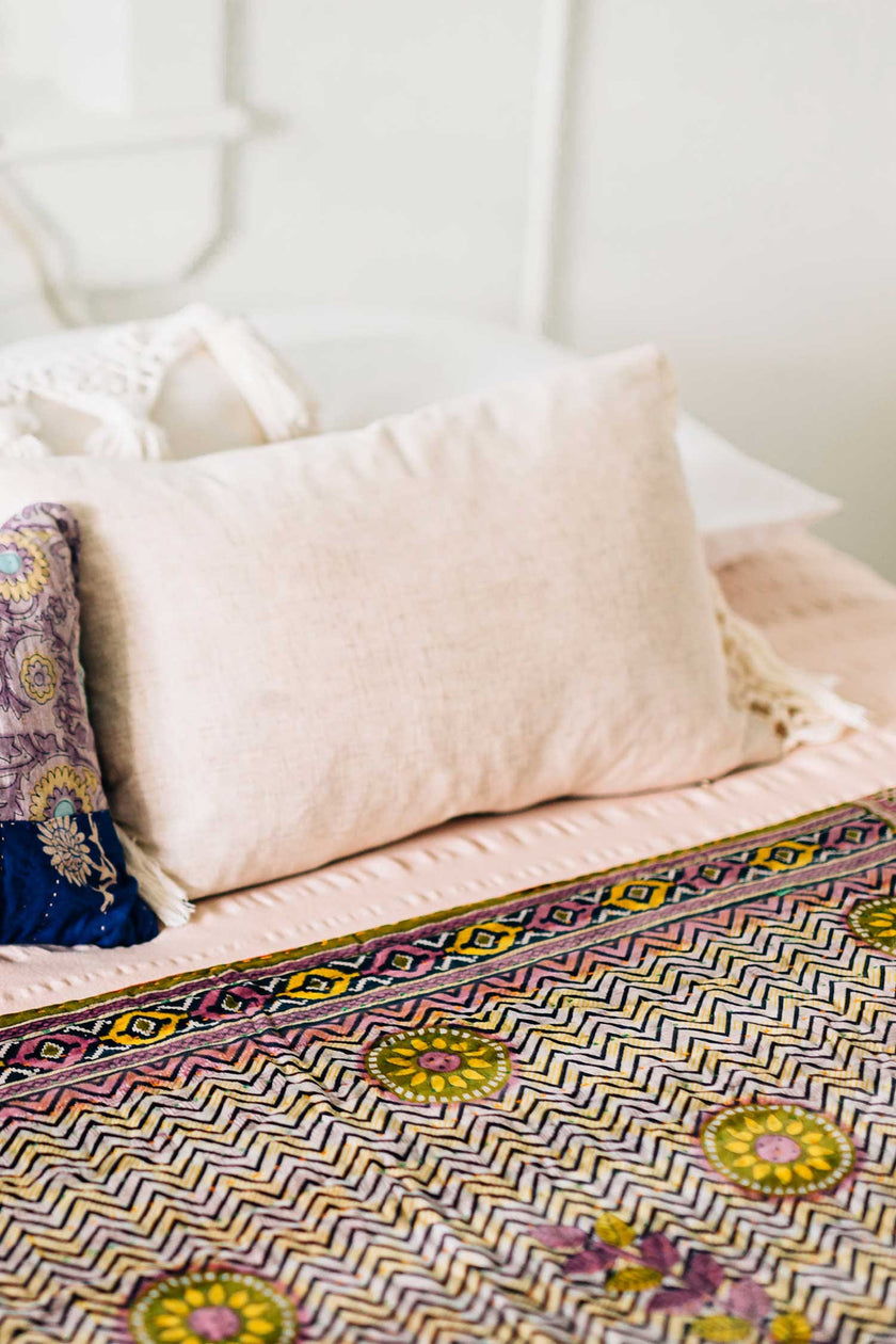 Sacred Sari Throw