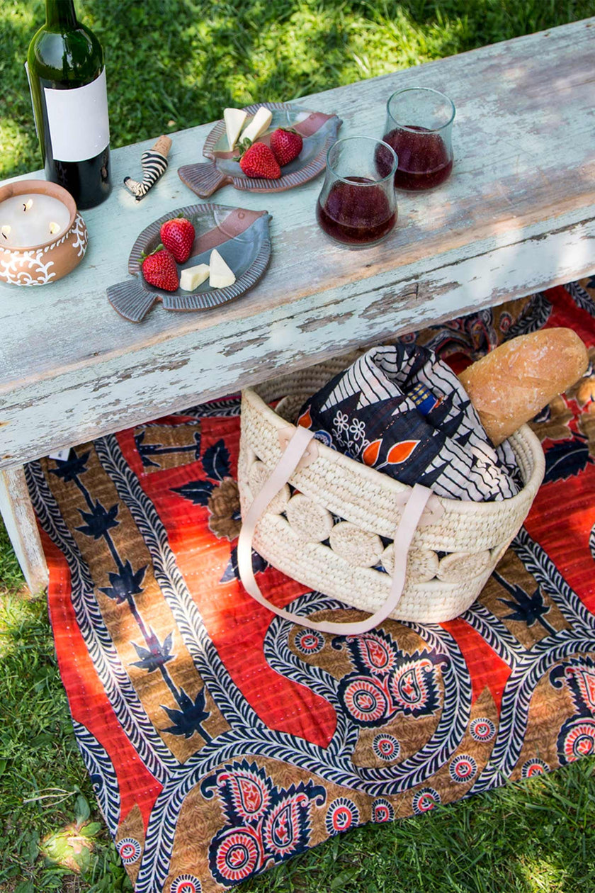 Sacred Sari Throw