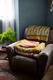Sacred Sari Throw