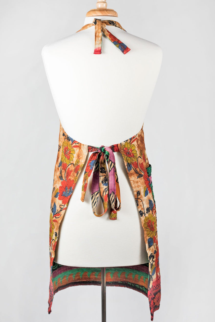Upcycled Sari Apron