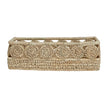 Palm Medallion Bread Basket