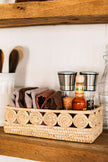 Palm Medallion Bread Basket