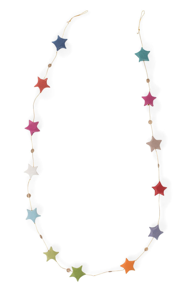 Rainbow Star Garland