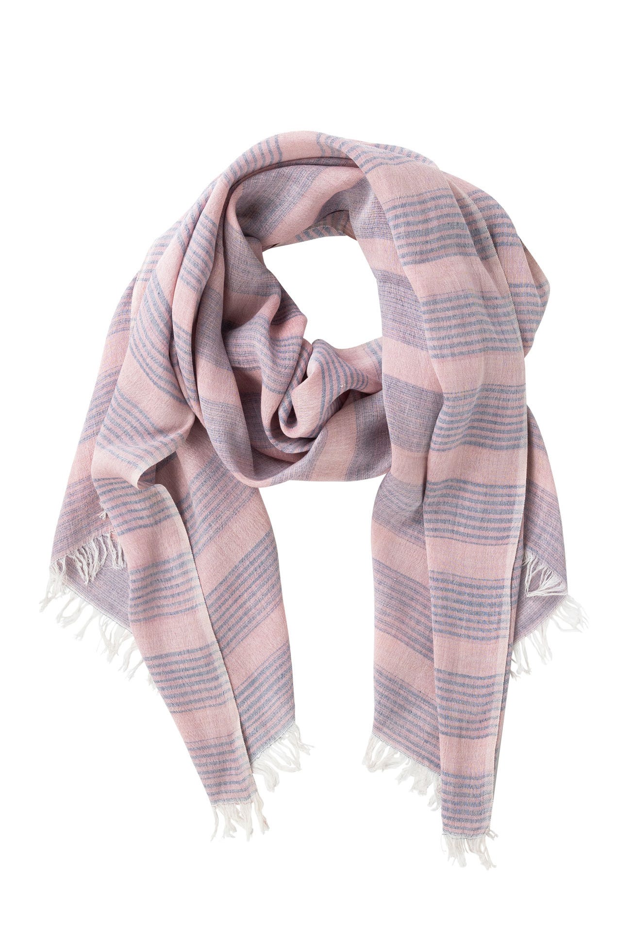 Blush Stripes Scarf