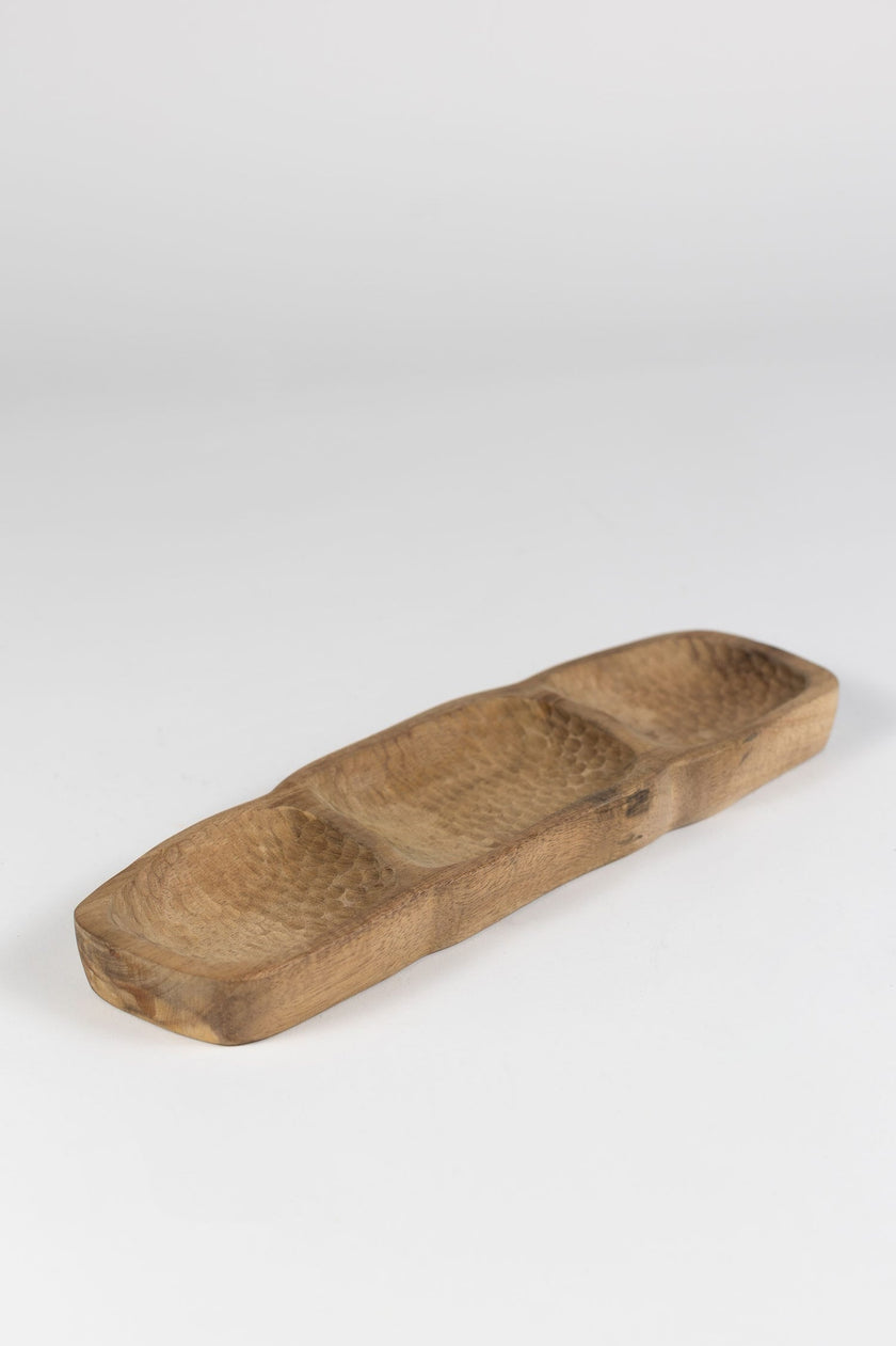 Wood Section Serving Tray