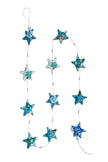 Embroidered Star Garland