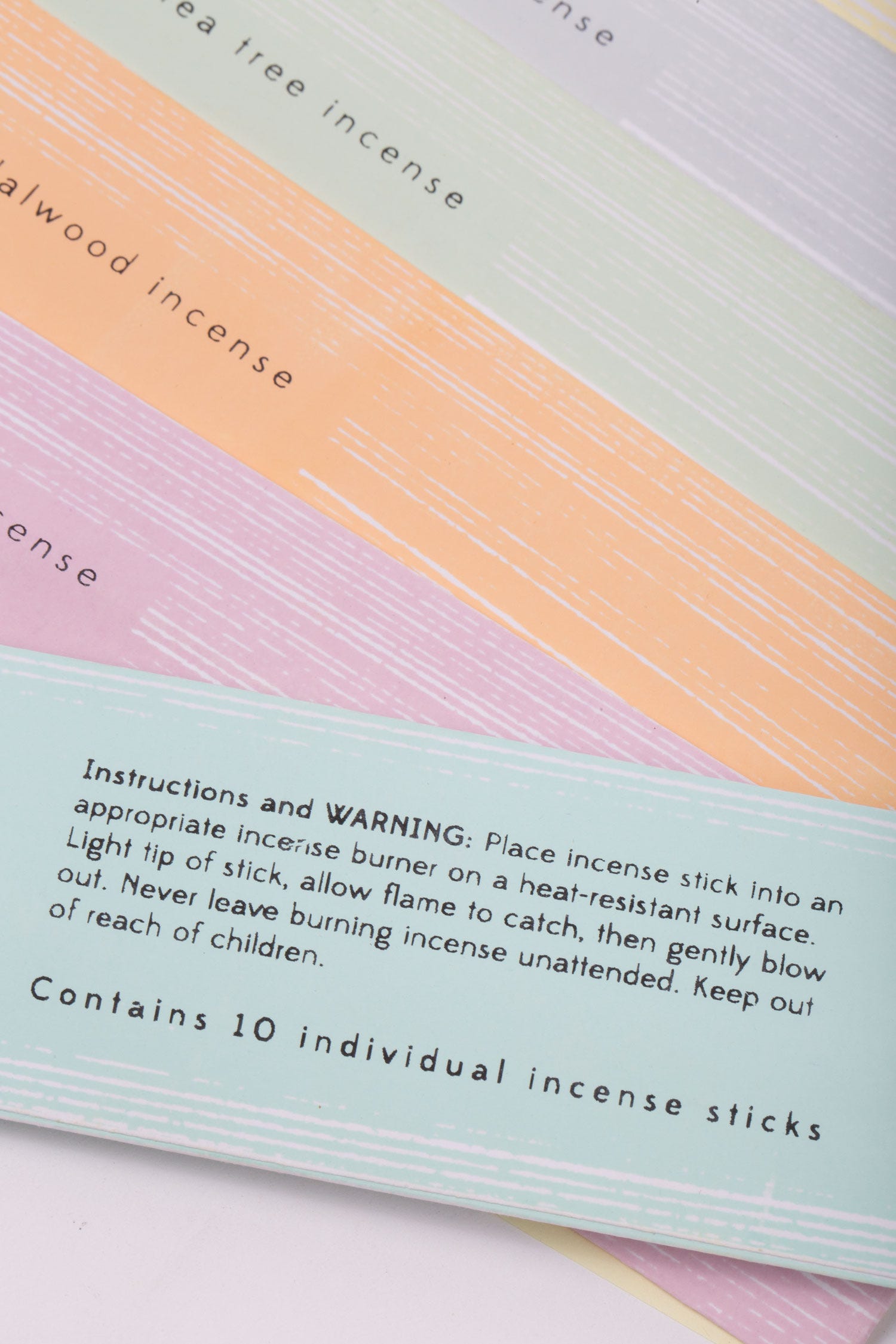 Tea Tree Incense Set