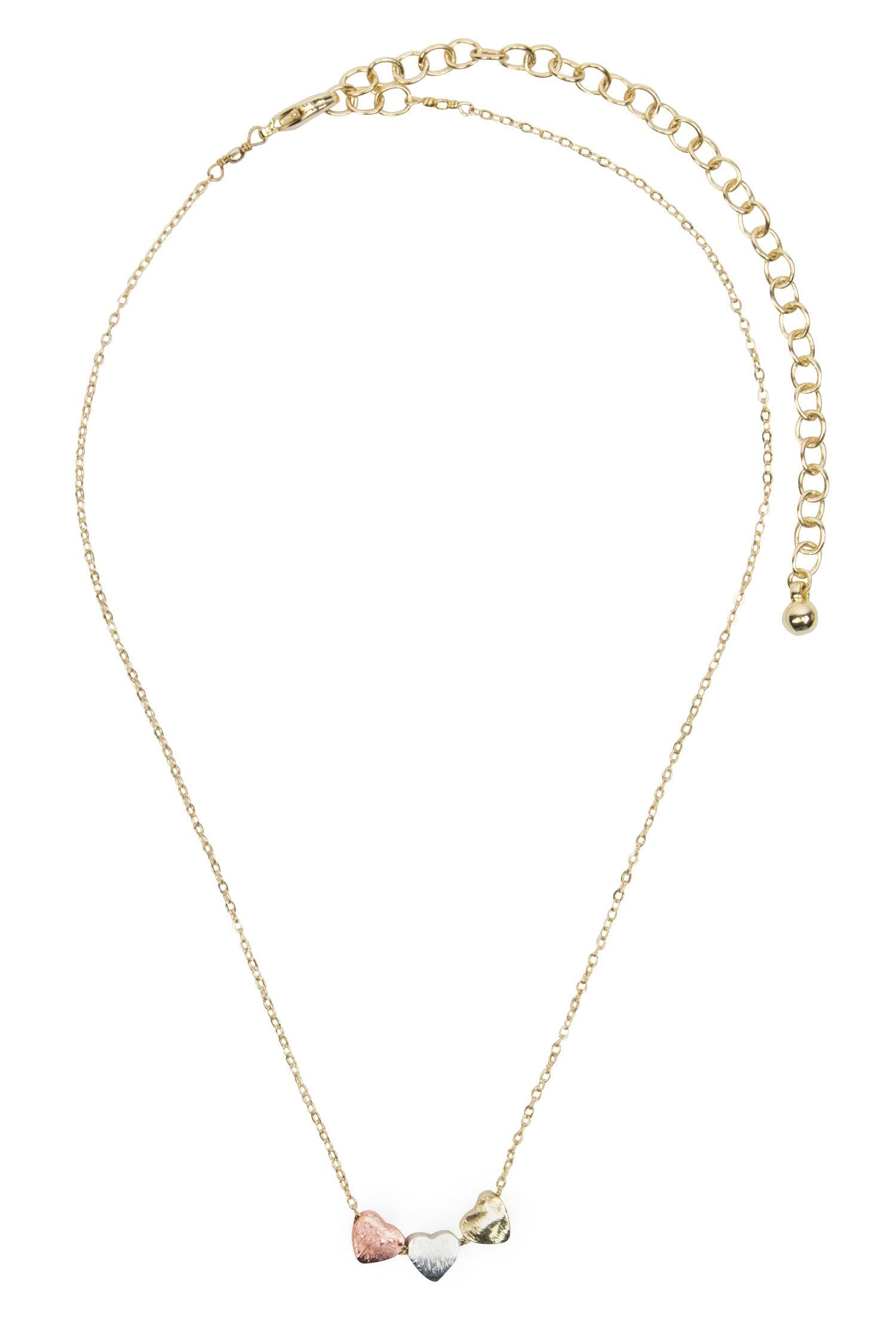 Dainty Hearts Necklace