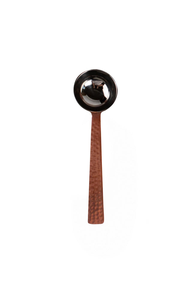 Copper & Silver Coffee Scoop