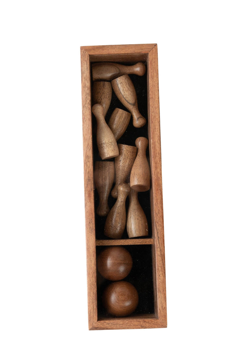Handmade Tabletop Bowling