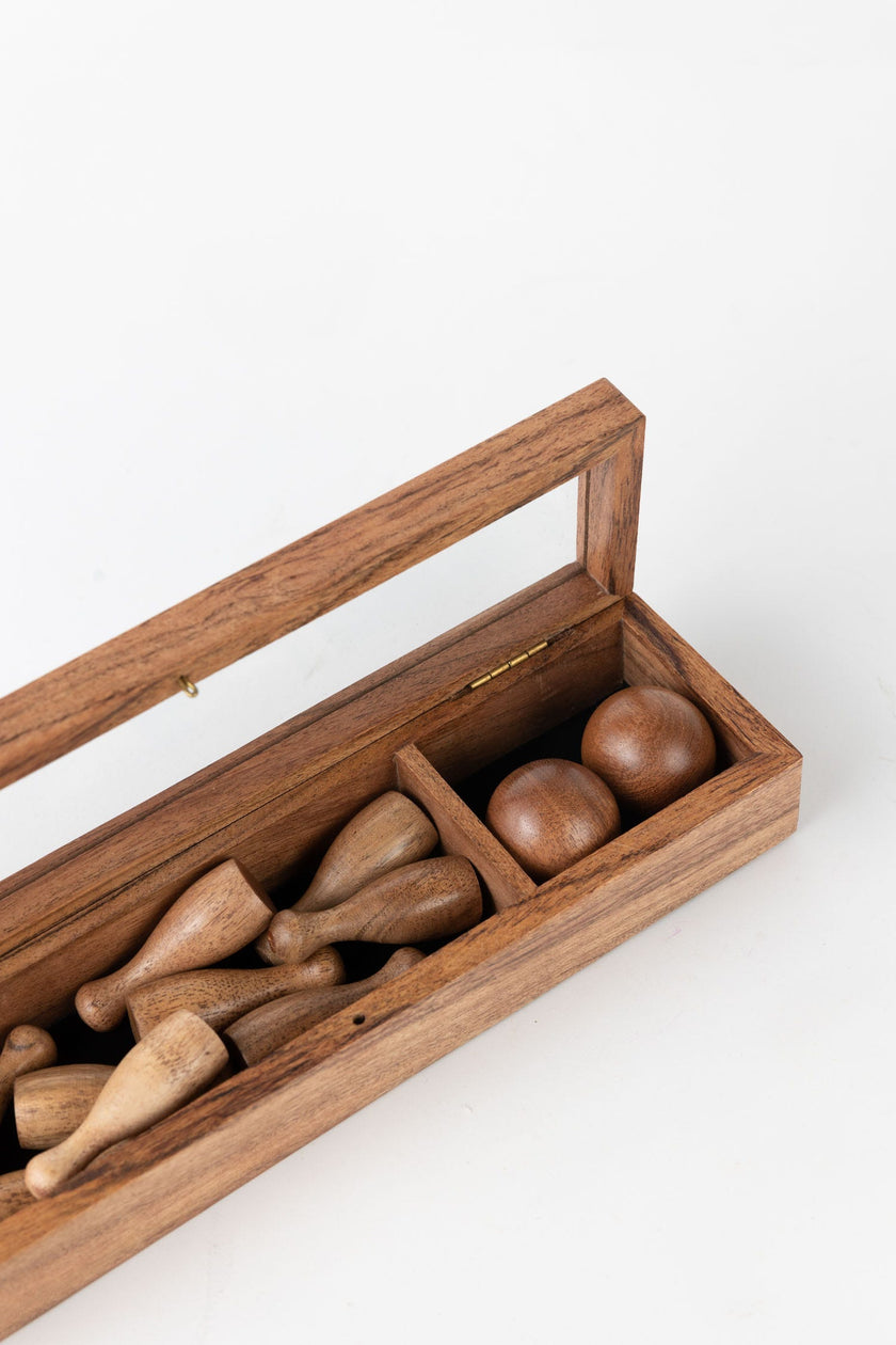 Handmade Tabletop Bowling