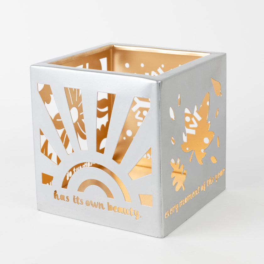Four Seasons Cube Candleholder - Default Title (6832520)