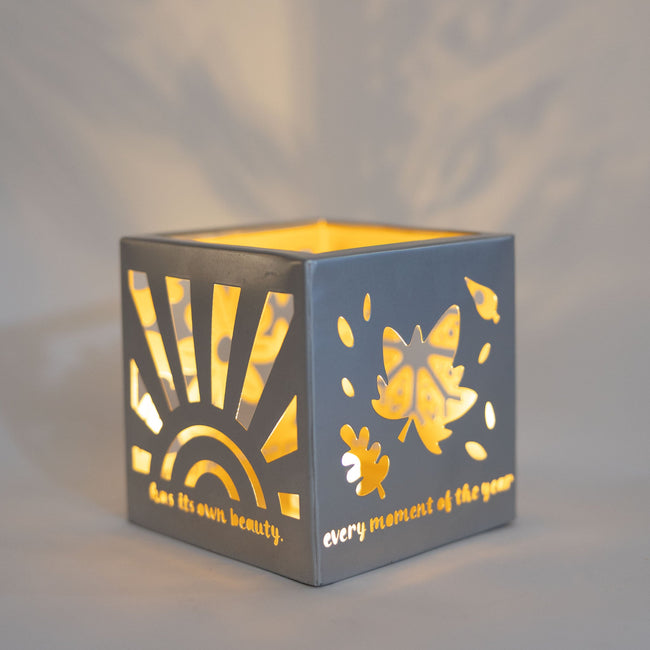 Four Seasons Cube Candleholder - Default Title (6832520)