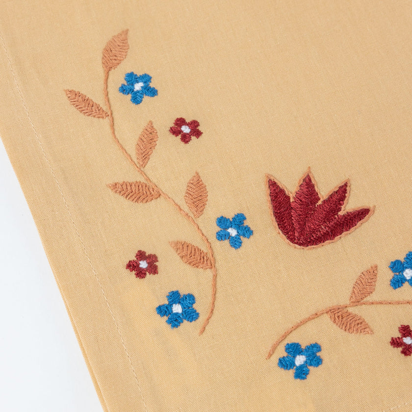 Aamani Floral Embroidered Napkin