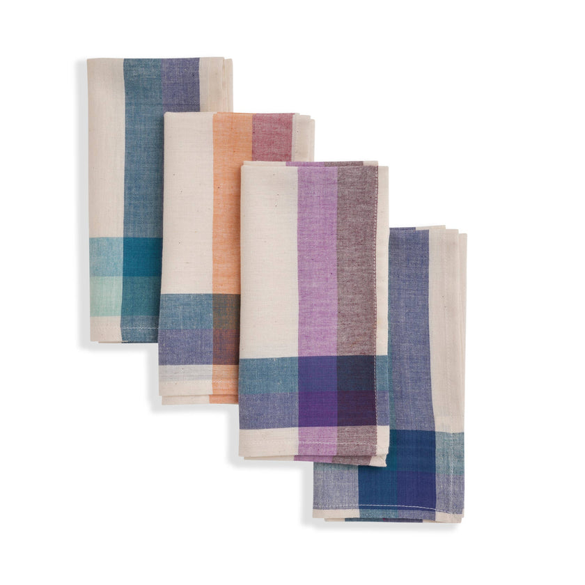 CLOVE Handwoven Cotton Napkins: Set of 4