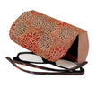 Leather Glasses Case Red