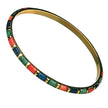 Brass & Bone Bangle