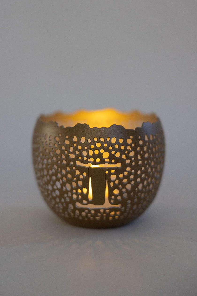 Gemini Candleholder