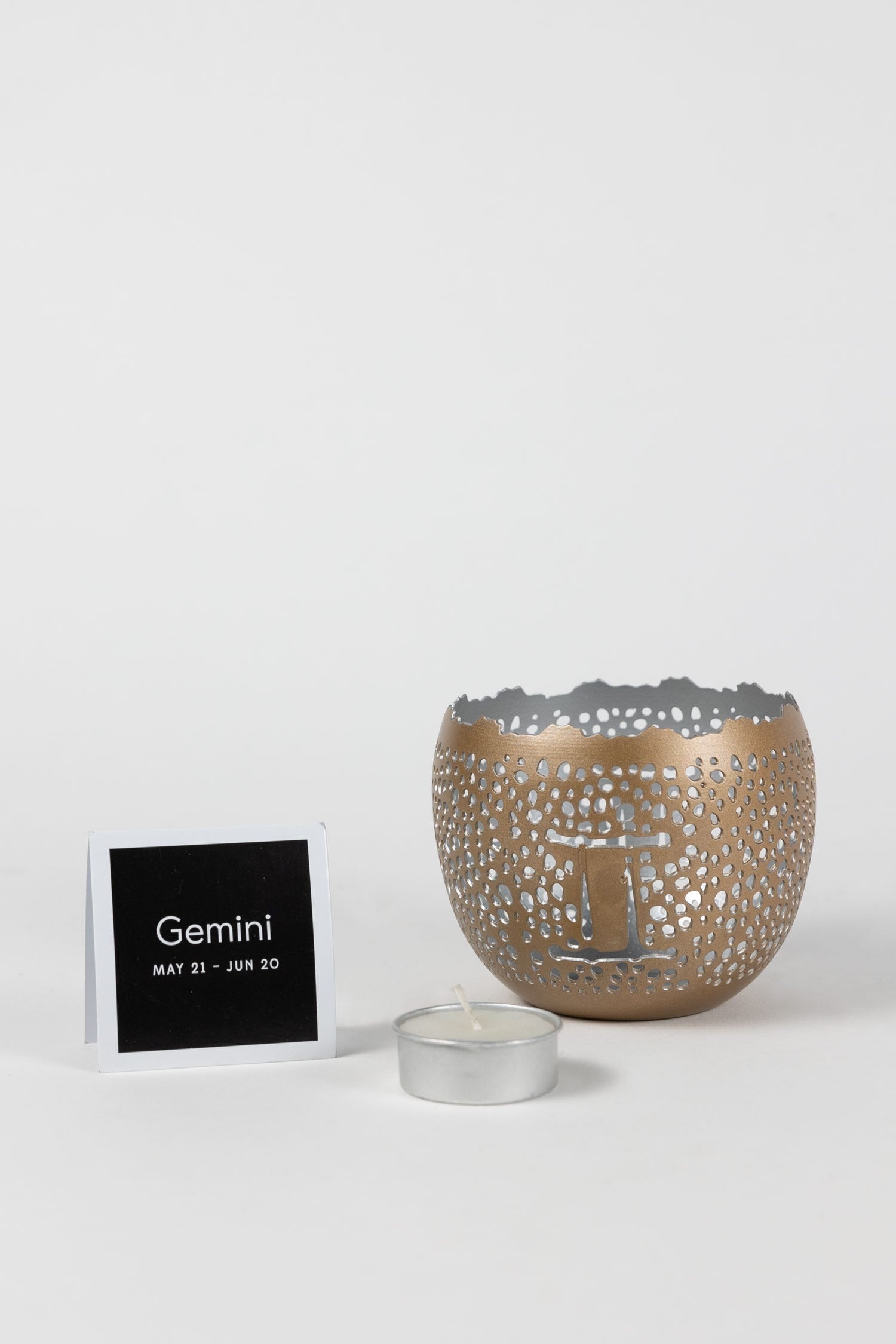 Gemini Candleholder