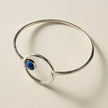 Kaksha Silver Cobalt Bead Bracelet