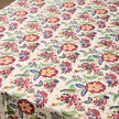 Zaina Floral Blockprint Tablecloth