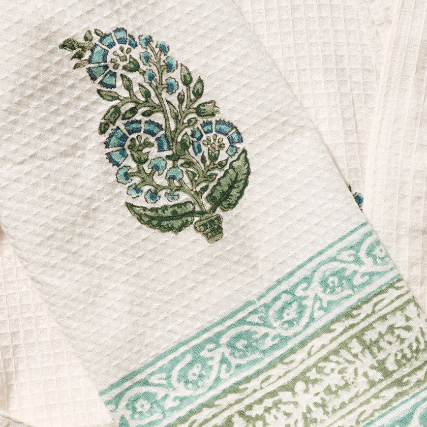 Pera Blockprint Cotton Robe
