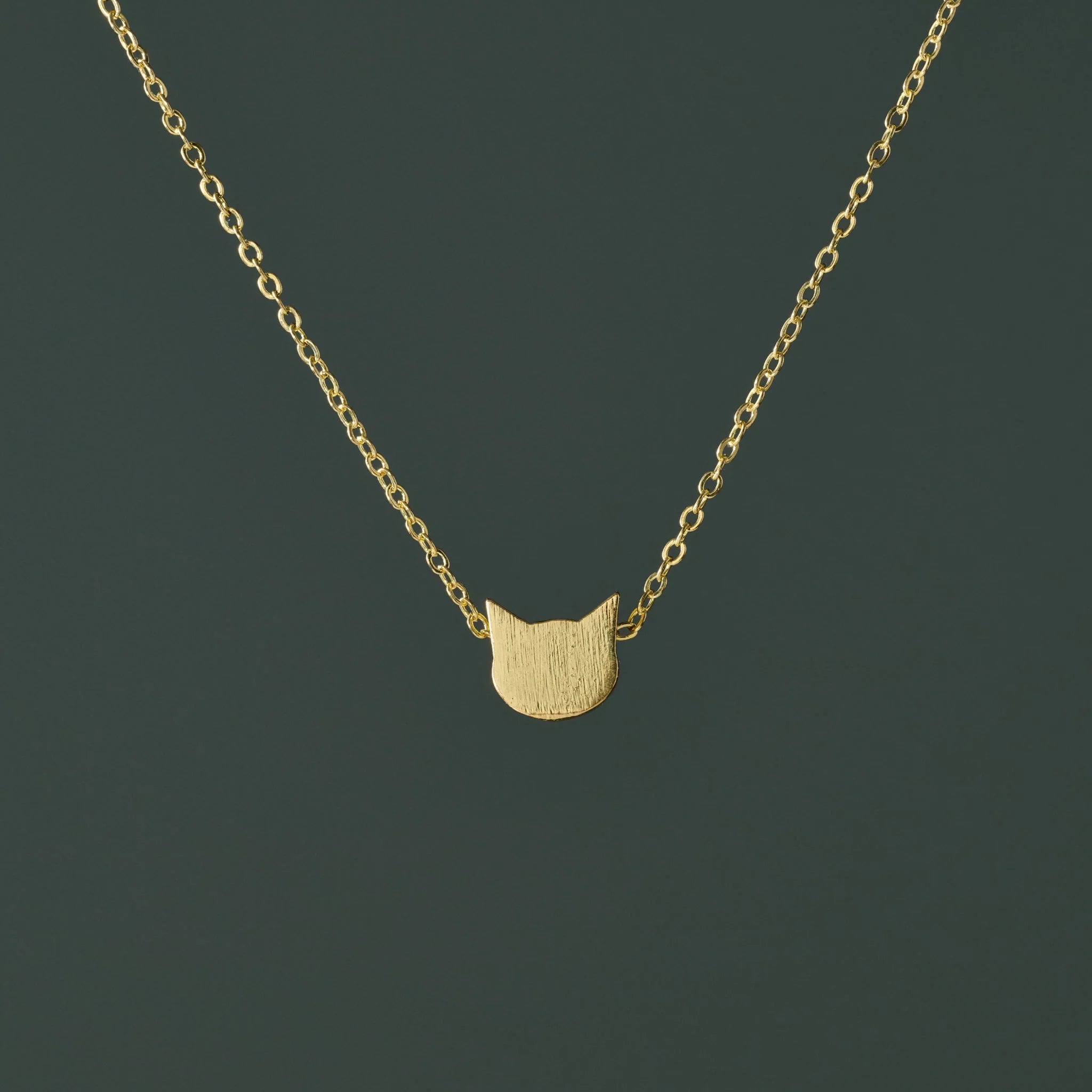Dainty Cat Necklace