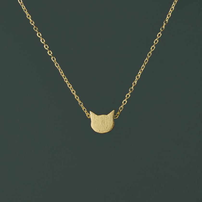 Dainty Cat Necklace