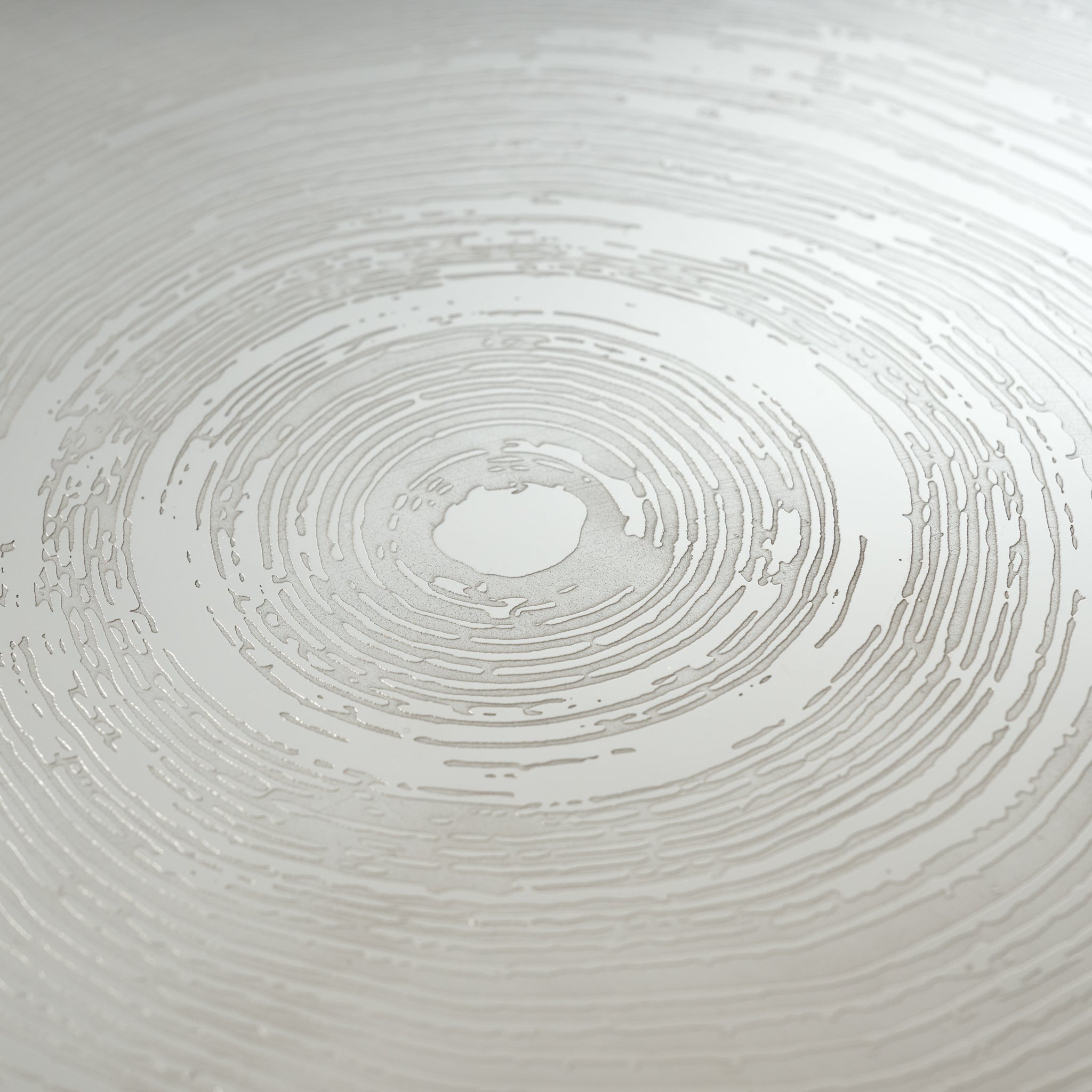 Tree Rings Steel Serving Tray