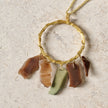 Saroja Brass Pendant Necklace