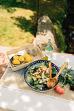 Sleek Teak Salad Servers
