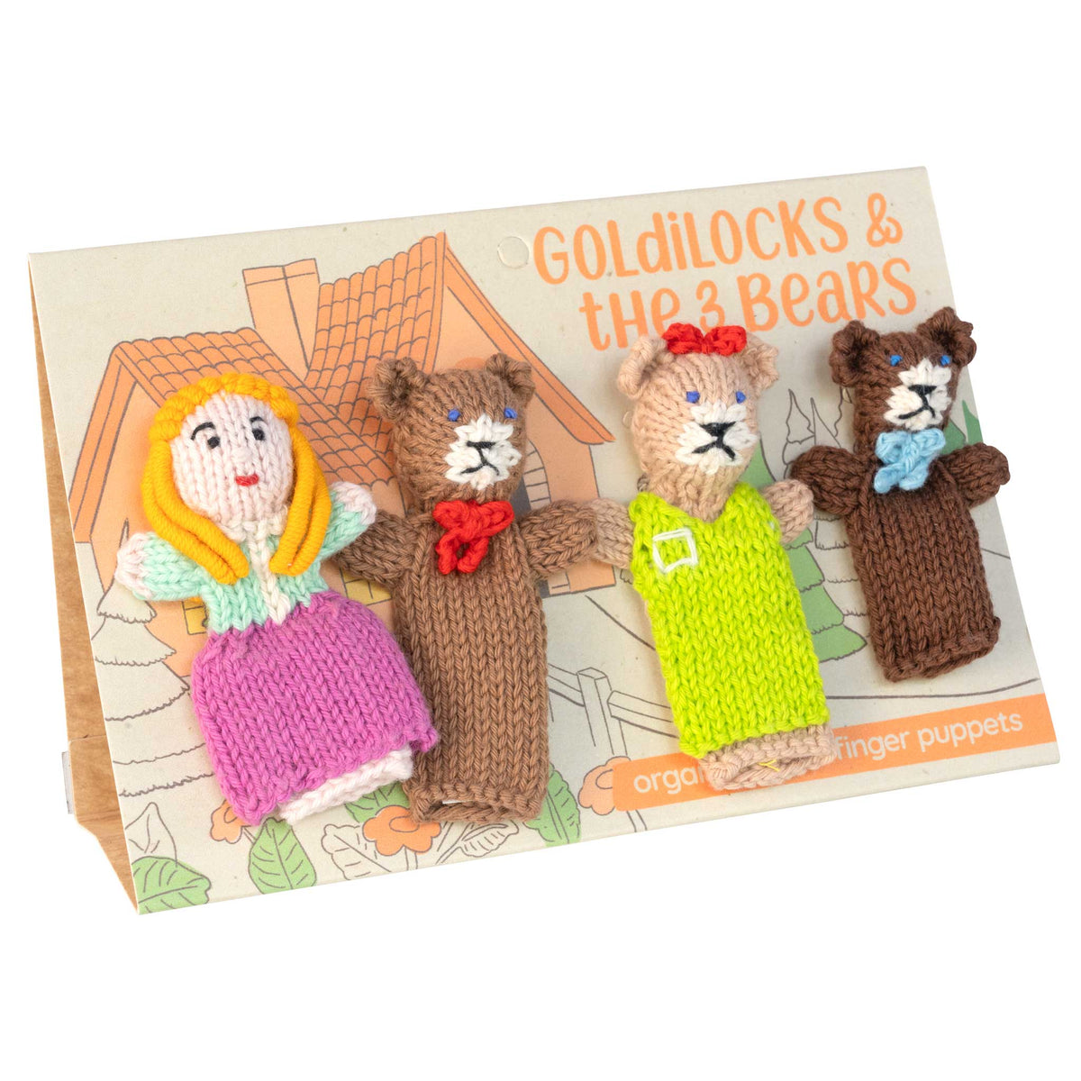 Finger Puppet Goldilocks Gift: Set of 4