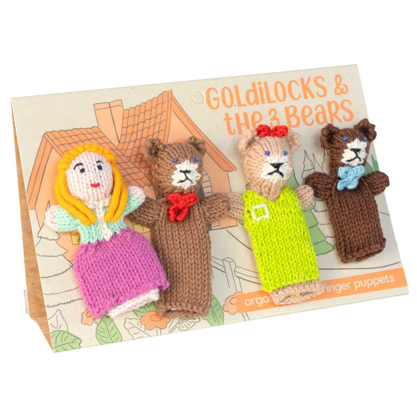 Finger Puppet Goldilocks Gift: Set of 4