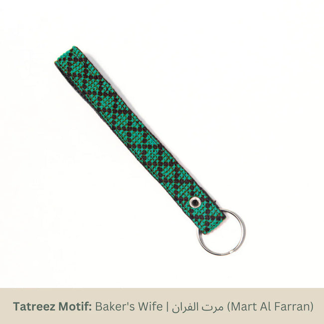 Lina Key Fob Teal