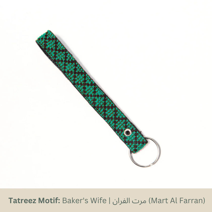 Lina Key Fob Teal