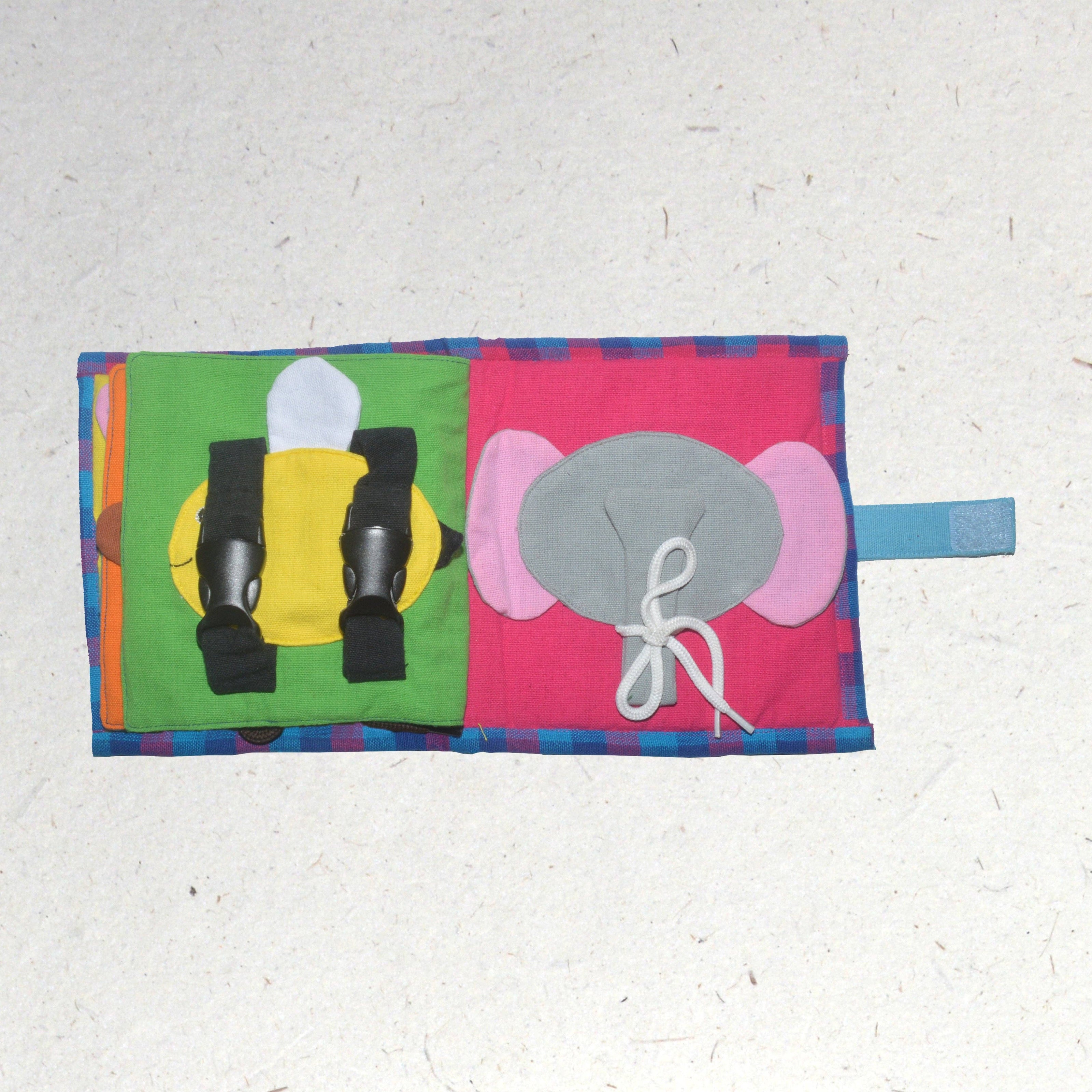 Animals Teach Me: Kids Fabric Book