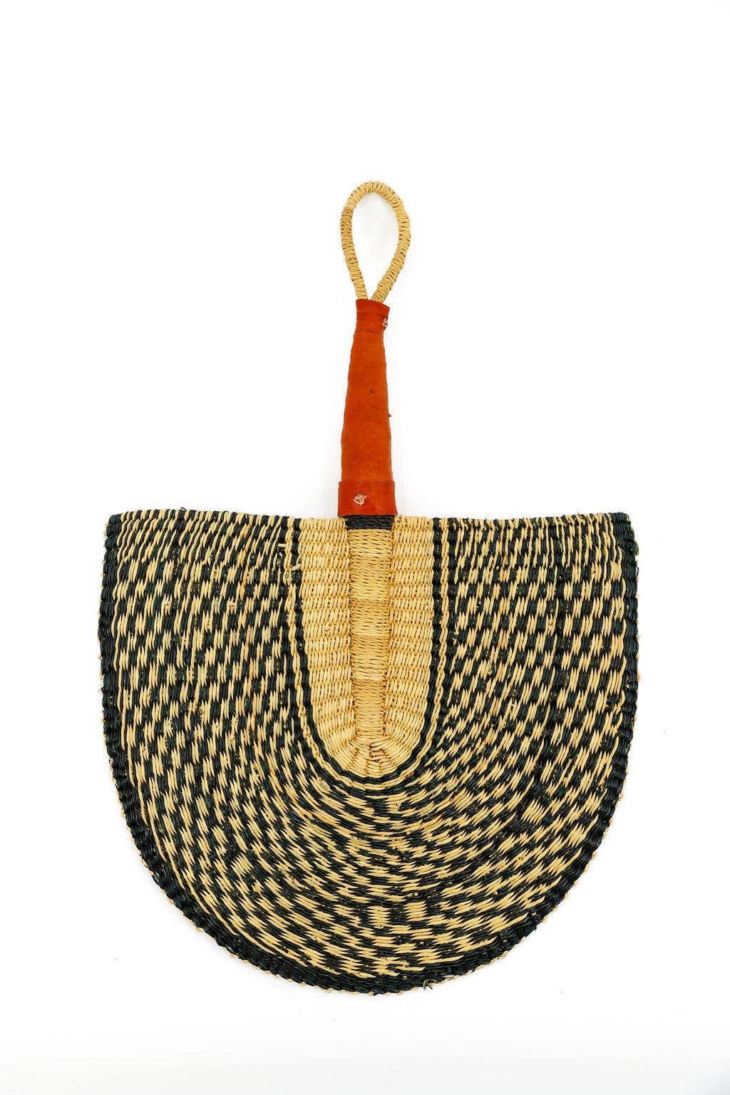 Handheld Grass Fan: Multi-Colored