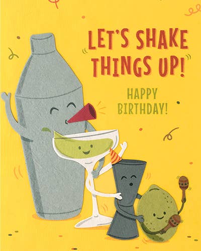 Shake Things Up Greeting Card
