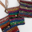 Naisha Sari Handknit Crossbody Bag - Assorted