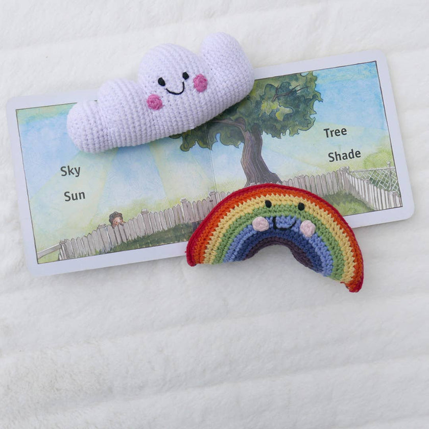 Friendly Weather Rainbow Rattle