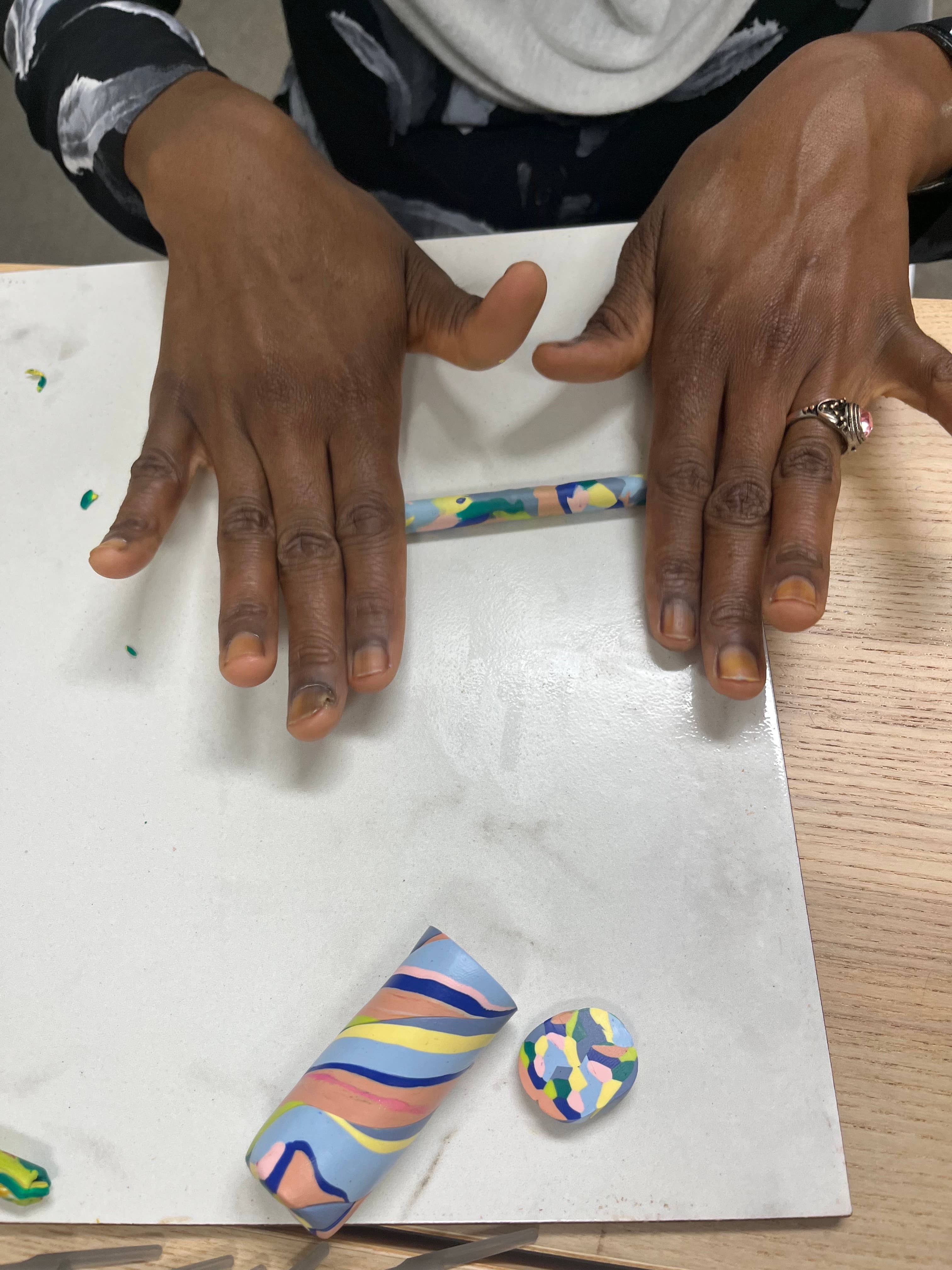 Handmade Polymer Clay Pen