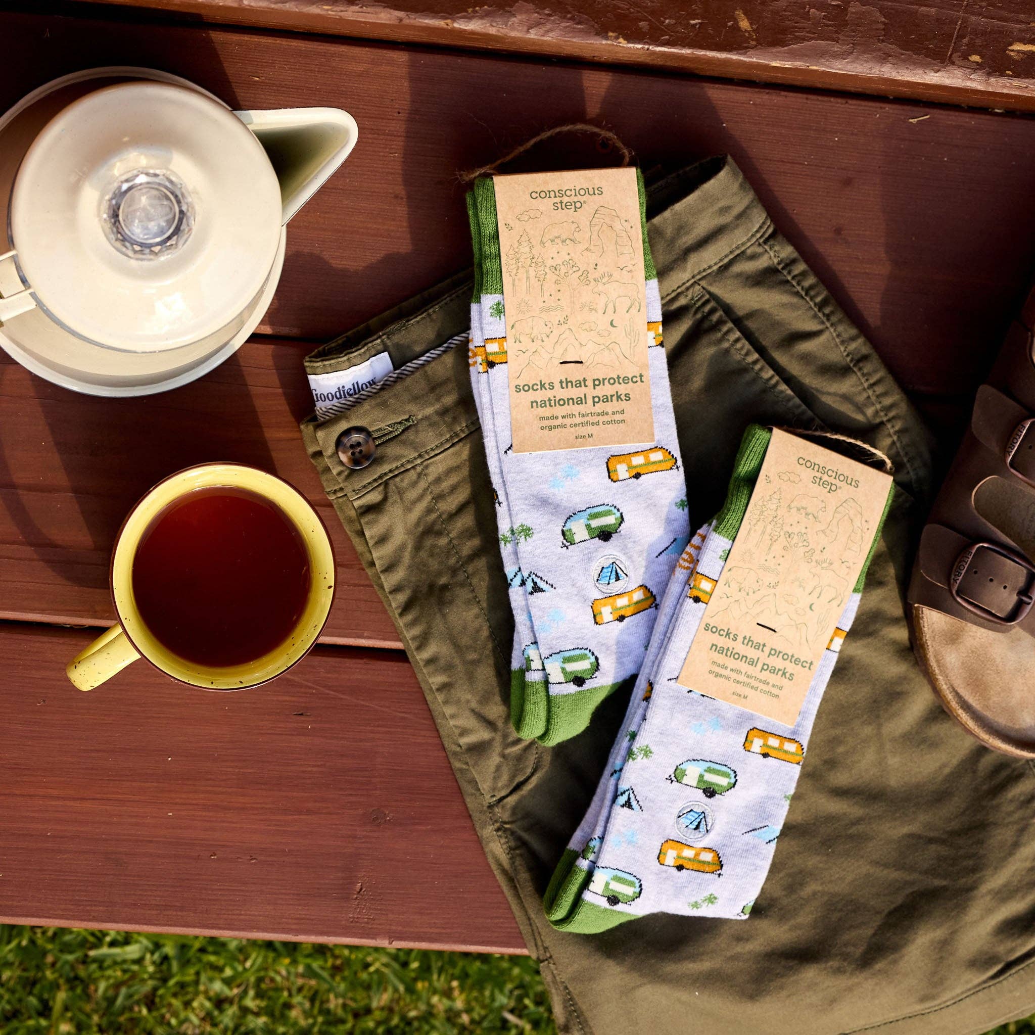 Socks that Protect National Parks: Green Campers