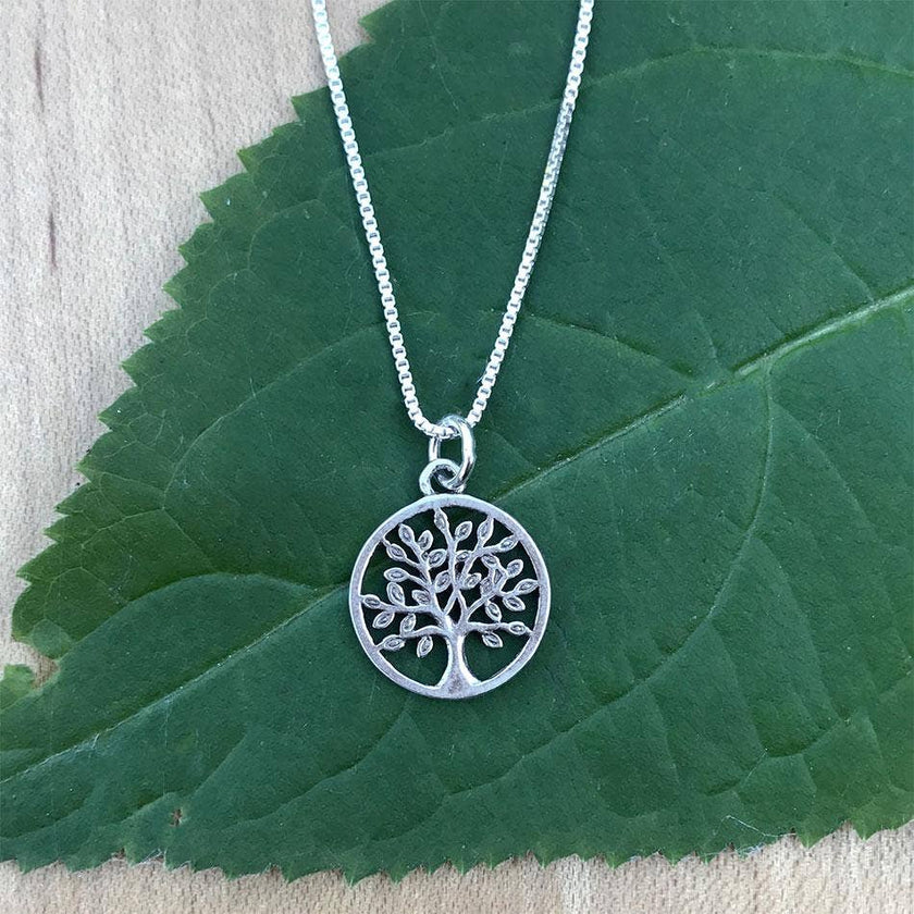 Tree of Life Necklace Silver