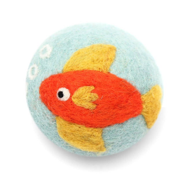 Eco Wool Dryer Balls Fair Trade: Goldfish