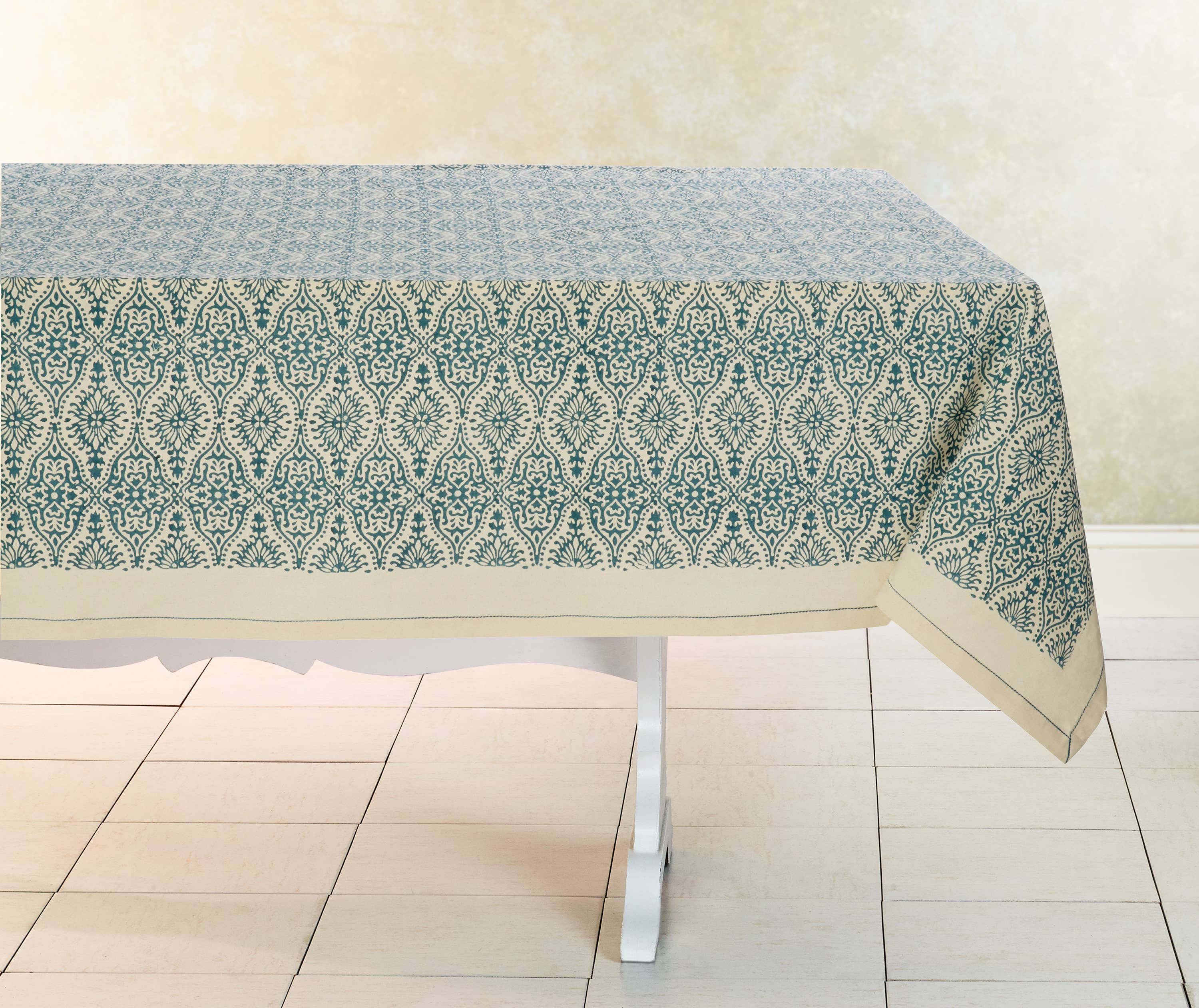 MOTIFS FOG Cotton Tablecloth: 60