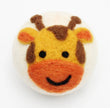 Eco Wool Dryer Balls: Giraffe