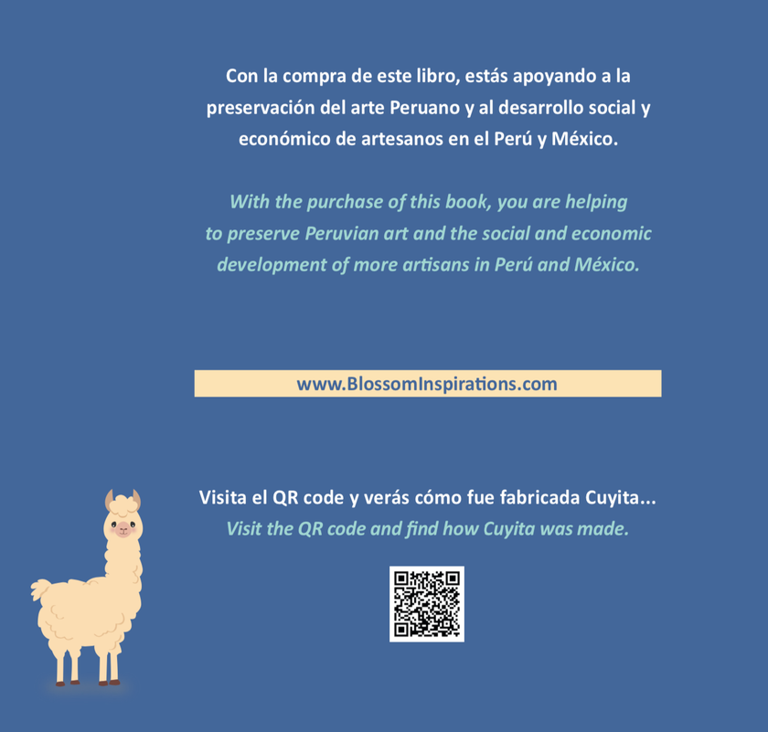 Blilingual Fair Trade book: Cuyita Wants to Know the World