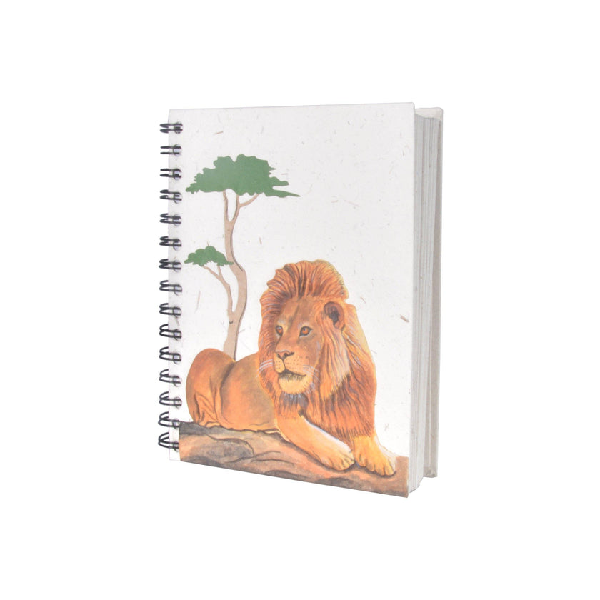 Large Notebook: Lion